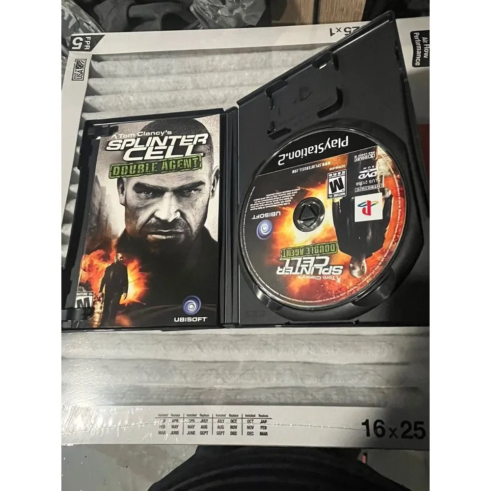 Tom Clancy's Splinter Cell: Double Agent (Sony PlayStation 2,‎ 2006) Complete